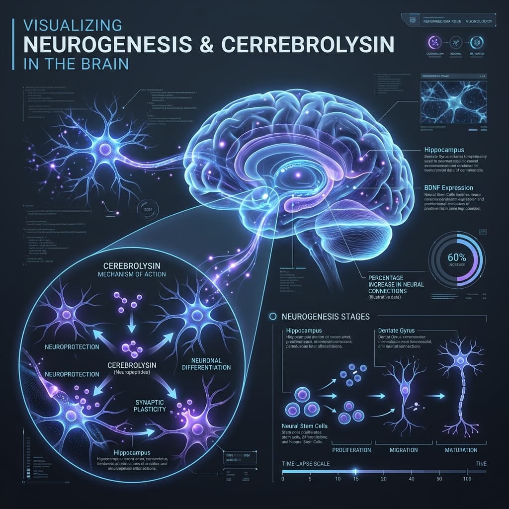 Neurogenesis & Neuroprotection via Cerebrolysin Cerebrolysin and Neurogenesis Mechanisms