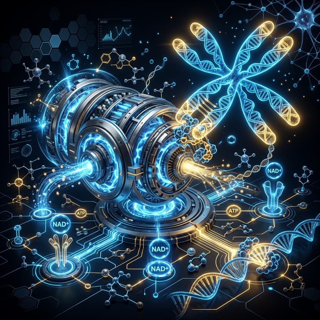 Targeting Biological Aging NAD+ and Longevity Peptides