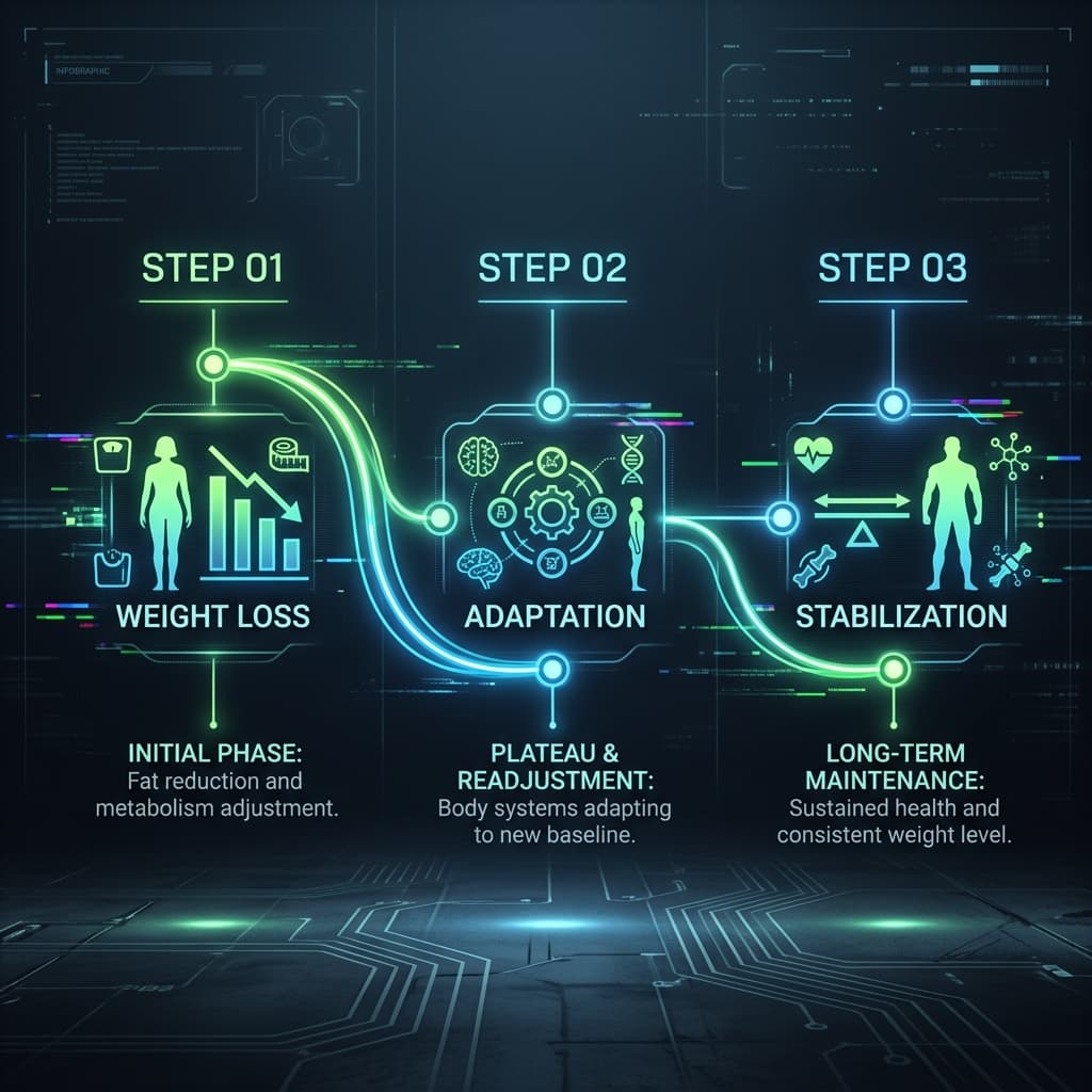 The Metabolic Taper Map GLP-1 tapering schedule timeline