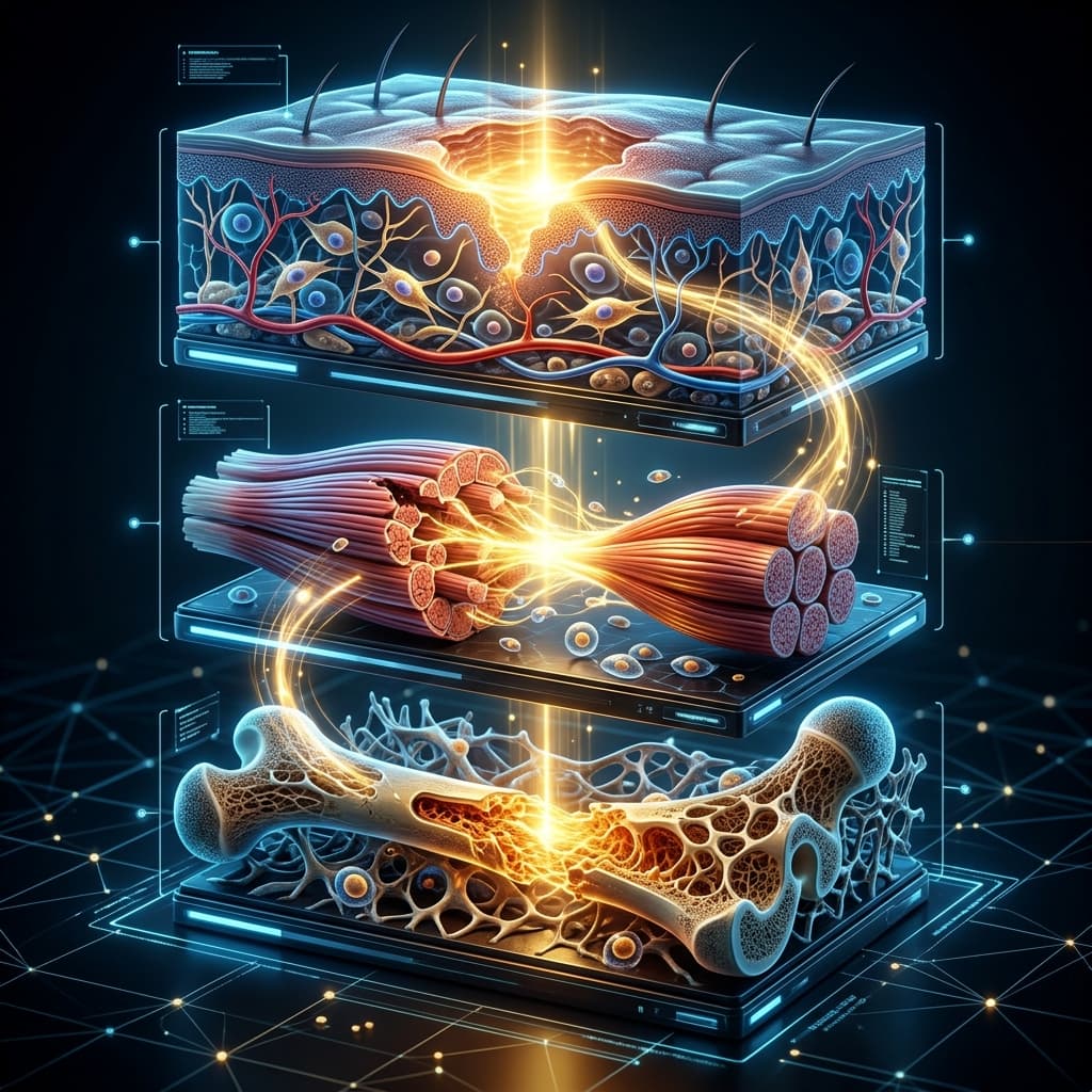 The Multi-Pathway Approach Tissue Regeneration Stacks