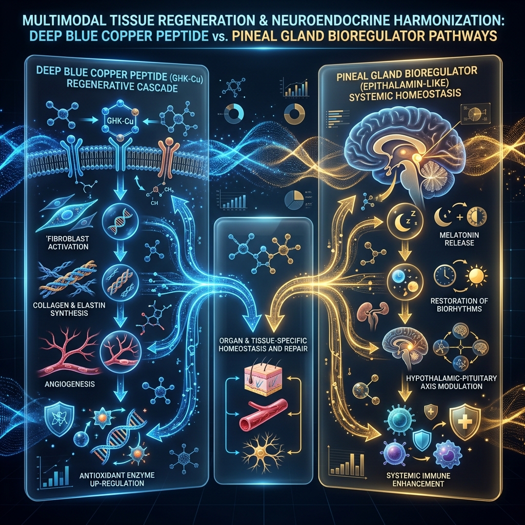 GHK-Cu vs Epitalon: The Two Kings of Longevity Peptides