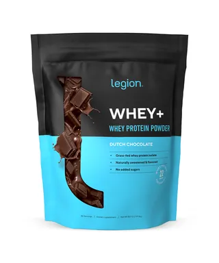 Legion Whey+ Whey Protein Powder