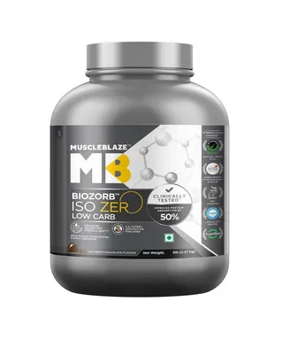 MuscleBlaze Biozorb Iso Zero Low Carb