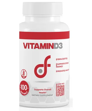 dotFIT Vitamin D3 1000 IU softgels