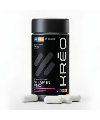 KRĒO Extreme-Liposomal Vitamin D3/K2 capsules
