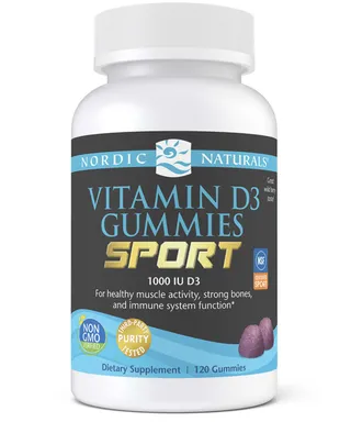 Nordic Naturals Vitamin D3 Gummies Sport