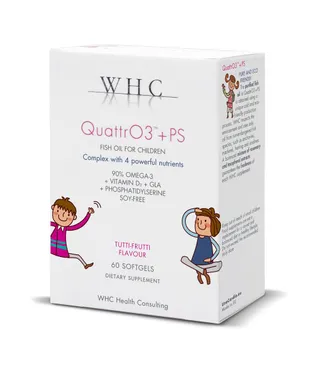 WHC QuattrO3 + PS Fish Oil for Children